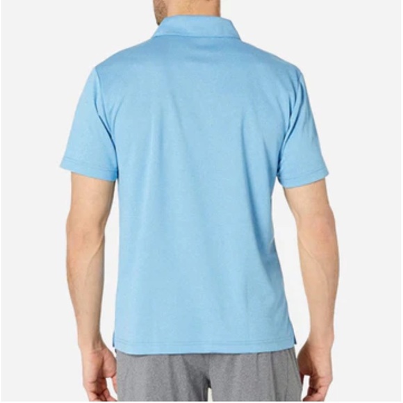 Copper Fit Essential Polo Shirt in Sky Blue, Size Large - Picture 2 of 6